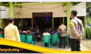 IMG_20260405_185650 Personil Polsek Pelepat Melaksanakan Pengamanan Ibadah Jumat Agung dan Paskah 2026