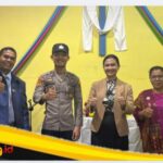 Personil Polsek Pelepat Laksanakan Pengamanan Ibadah Peringatan Wafat dan Kenaikan Isa Almasih