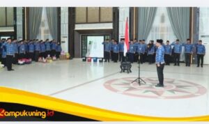 Wakil Bupati Tebo Nazar Efendi Pimpin Upacara Hari Kesadaran Nasional