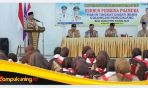 Wakil Bupati Nazar Efendi Hadiri Kursus Pembina Pramuka Mahir Tingkat Dasar Golongan Penggalang Tahun 2026