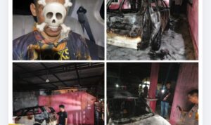 Satreskrim Polres Bungo Ungkap Kasus Pembakaran Mobil di Perumahan Sidipaman
