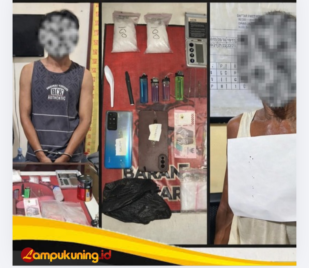 Polres Tanjab Barat Sikat 0,2 Kg Sabu, Dua Pengedar Diciduk di Batang Asam