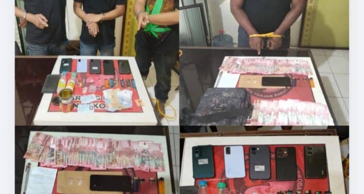 Polres Tanjab Barat Gulung Jaringan Narkoba di Betara: Empat Tersangka Diringkus, Jejak Pasokan Diduga Terkoneksi dari Lapas
