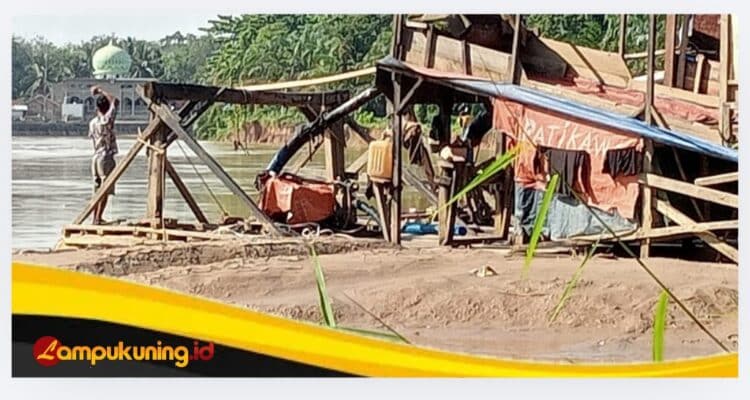 Kebun Sawitnya Rusak Akibat PETI, Sajidin Lapor Ke Polisi