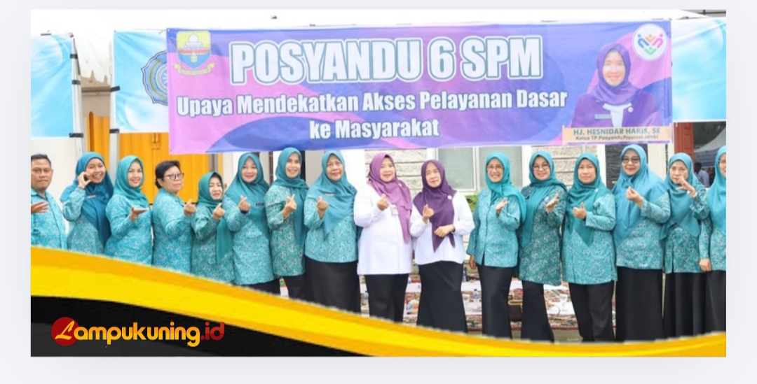 Rabu Berkah TP PKK Jambi, Hesti Haris Hadirkan Cek Kesehatan dan Pengobatan Gratis