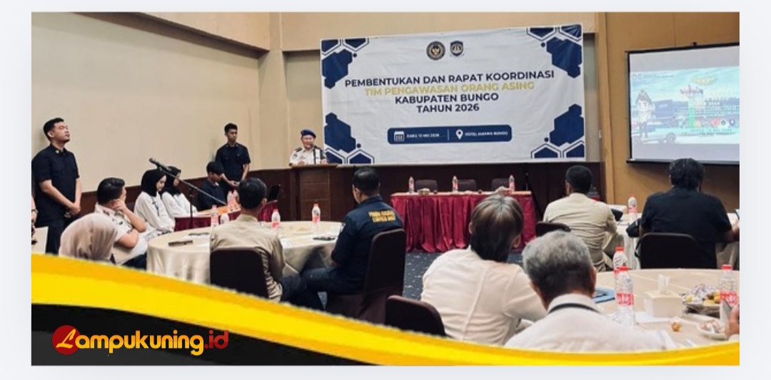 Pembentukan dan Rapat Koordinasi Tim Pengawasan Orang Asing (TIM PORA) Kabupaten Bungo Tahun 2026