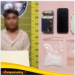 Barang Bukti Sabu Seberat 25,12 Gram Beserta Terduga Pelaku Berhasil Diamankan Satresnarkoba Polres Bungo