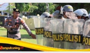 Polres Bungo Gelar Pelatihan Dalmas  Awal