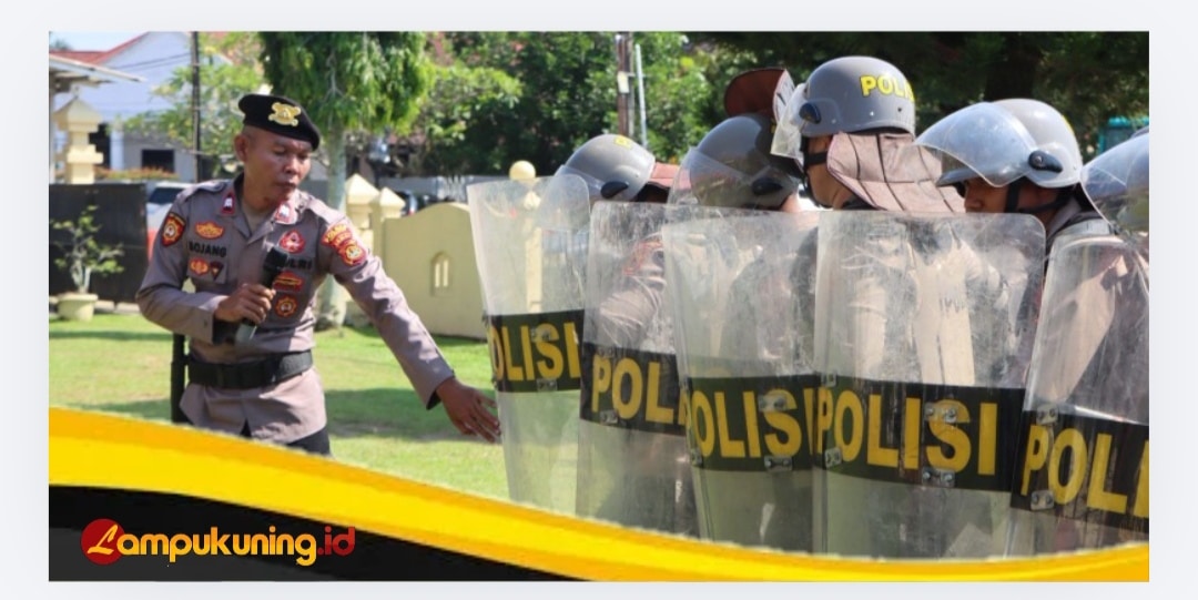 Polres Bungo Gelar Pelatihan Dalmas  Awal