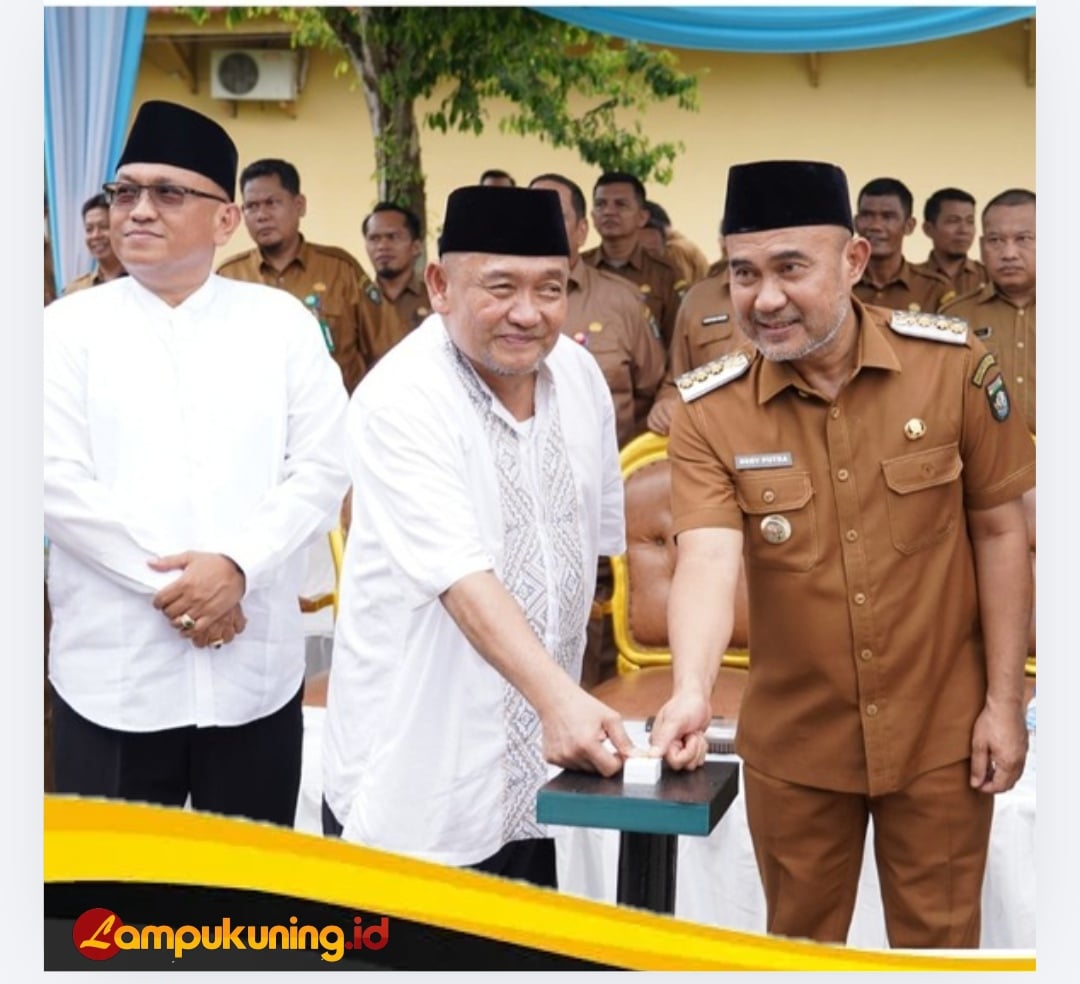 Bupati Bungo H. Dedy Putra Meresmikan Mushola H. Hasan