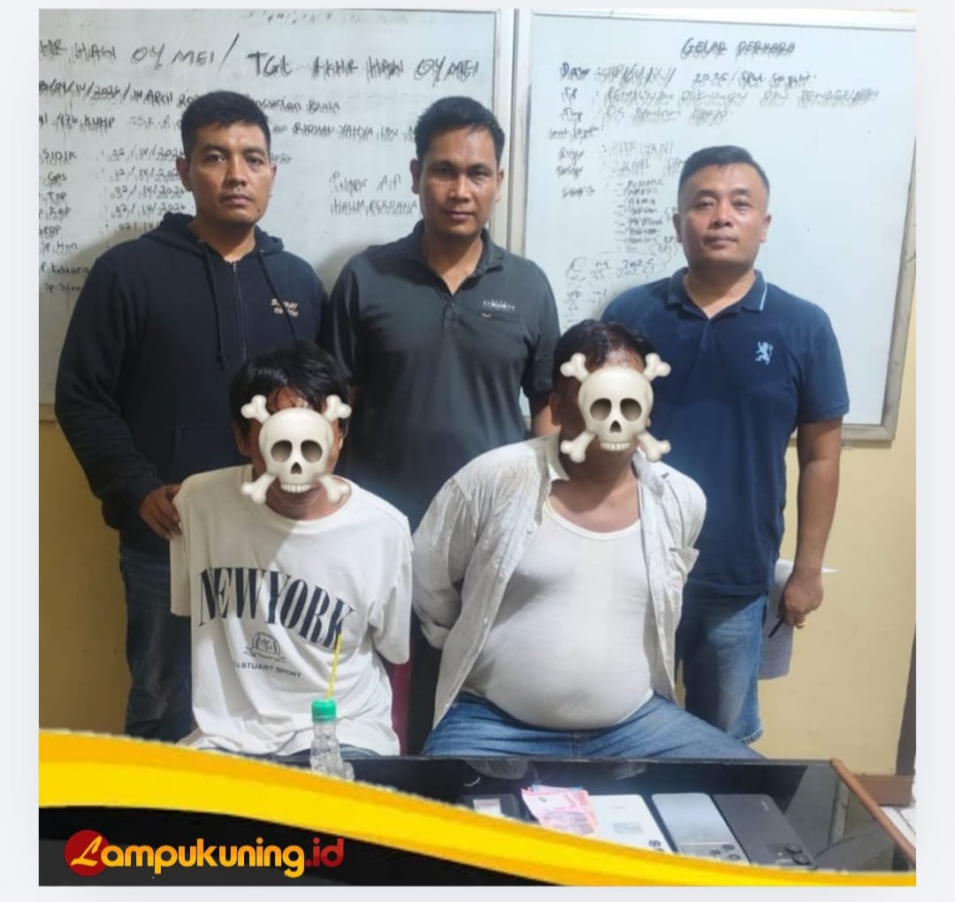 Penggerebekan Sarang Sabu di Pelepat Ilir, Dua Pria Diamankan Polisi