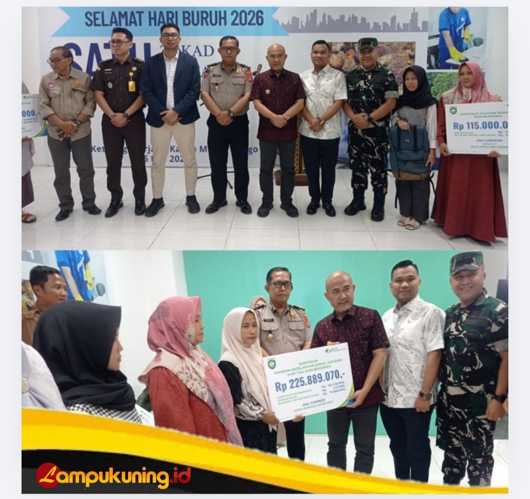 Bupati Bungo H. Dedy Putra Menghadiri Kegiatan Hari Buruh Tahun 2026