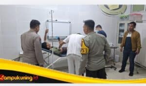Respon Cepat Polres Bungo dari Call Center 110, Evakuasi Korban Laka Lantas ke RSUD