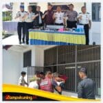 Polres Bungo Bersama Lapas Kelas II B Muara Bungo Gelar Razia Blok Hunian dan Tes Urine Narapidana