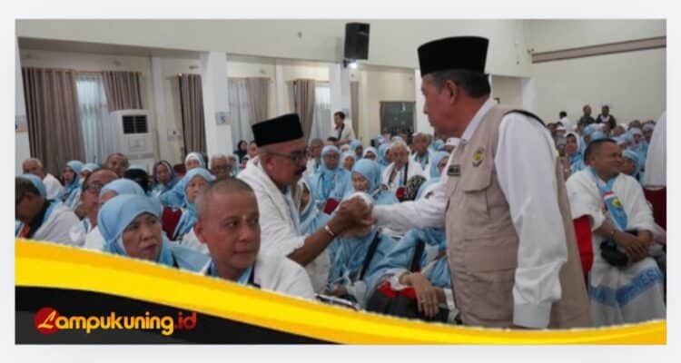 Abdullah Sani Lepas 444 JCH Kloter BTH 20, Titip Doa untuk Jambi dari Tanah Suci