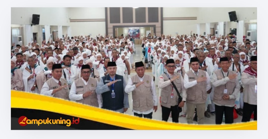 Lepas 443 Jamaah Haji Kloter BTH 21, Abdullah Sani Pesan Jamaah Jaga Kesabaran dan Keikhlasan