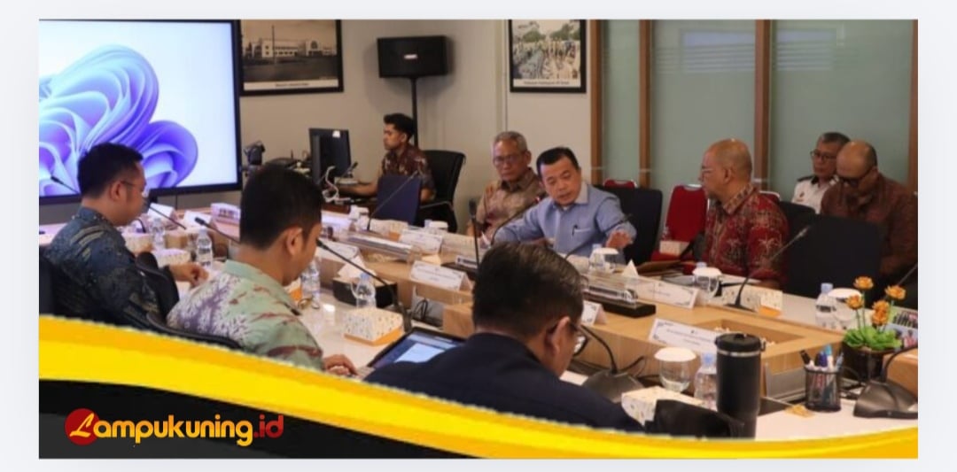Audiensi dengan Kemenhub, Gubernur Al Haris Bahas Pembangunan Jalur Kereta Api Batu Bara Bungo–Kemingking