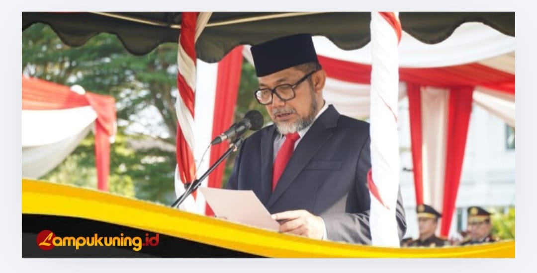 Sekda Sudirman Pimpin Upacara Harkitnas 2026, Tekankan Perjuangan Digital Generasi Muda