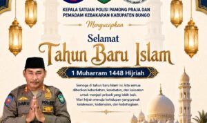 Tahun Baru Islam 1 Muharram 1448 H, Kasat Pol PP dan Damkar Bungo Ajak Tingkatkan Disiplin dan Pelayanan