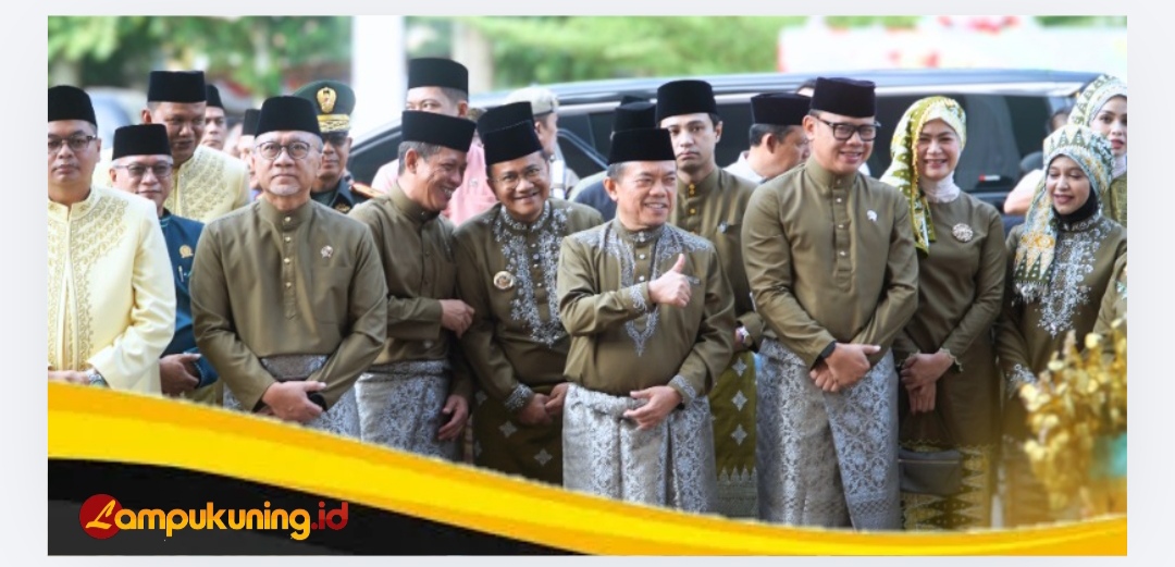 Gubernur Al Haris Bersama Menko Pangan Zulhas Hadiri HUT Kota Jambi