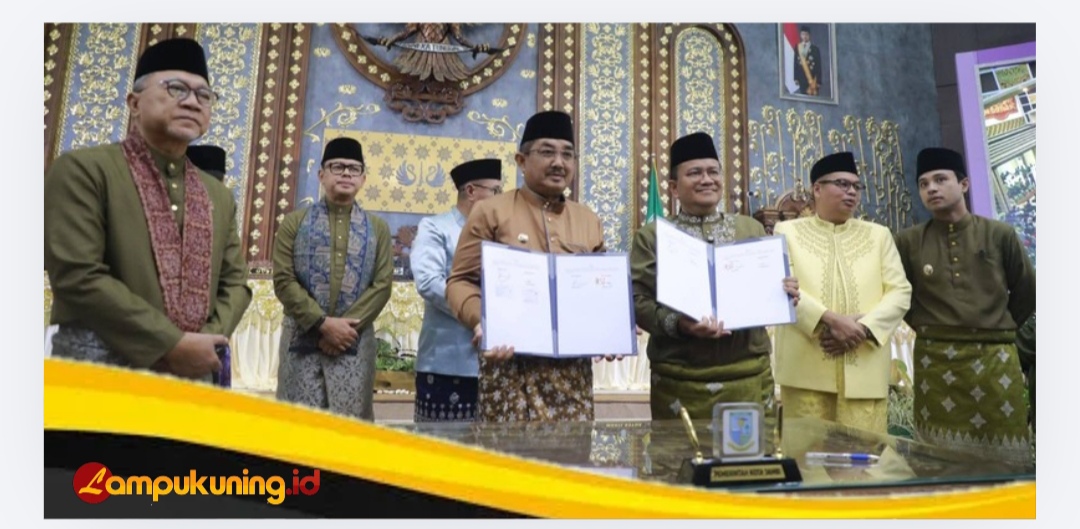 Anwar Sadat Hadiri HUT ke-80 Pemkot Jambi, Perkuat Sinergi Melalui Kerja Sama Strategis Antardaerah.