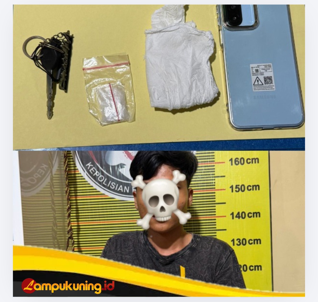 Simpan Sabu 4,06 Gram, Pria Pengangguran Diciduk Satresnarkoba Polres Bungo