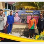 Bhabinkamtibmas Polsek Babeko Pasang Spanduk Imbauan Kamtibmas di Seluruh Dusun, Antisipasi C3 dan Jaga Kondusivitas Pilrio
