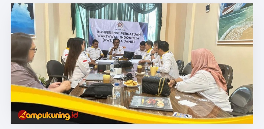 Irwansyah Kembali Pimpin PWI Kota Jambi