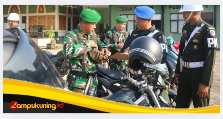 IMG_20260617_100542 Ops Gaktib 2026 Digelar, Polisi Militer Periksa Kendaraan dan Tegakkan Disiplin Prajurit Kodim 0416/Bute