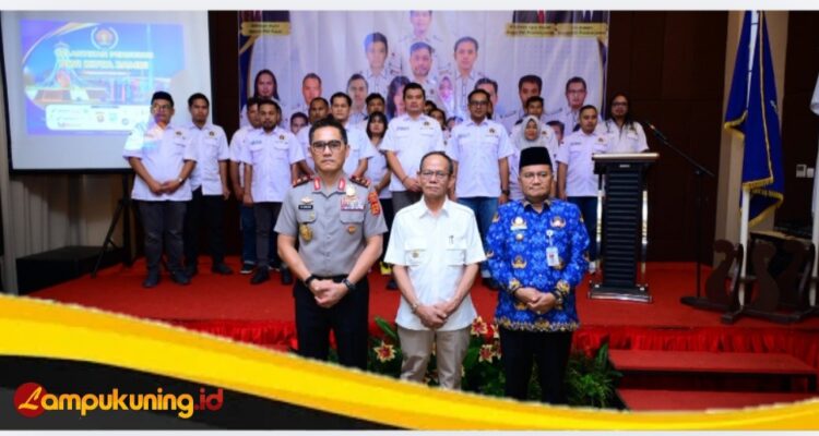 Kapolda Jambi Hadiri Pelantikan Ketua dan Pengurus PWI Kota Jambi Masa Bakti 2026-2029