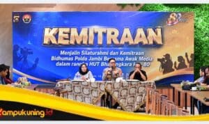 Polda Jambi Perkuat Sinergi dengan Awak Media melalui Kegiatan Kemitraan