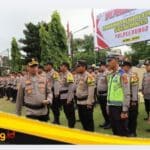 Polres Bungo Gelar Apel Pergeseran Pasukan, Siap Amankan Pilrio Serentak 2026