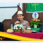 Kapolda Jambi Silaturahmi dengan Pengurus Gereja GBKP dan GKPS di Kota Jambi