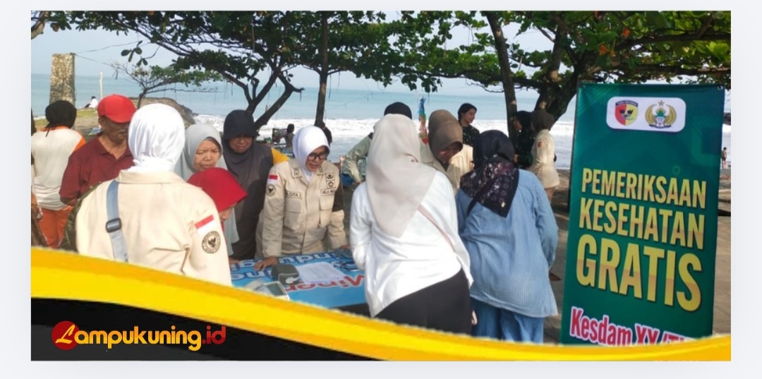 Kesdam XX/Tuanku Imam Bonjol Gelar Pemeriksaan Kesehatan Gratis di Dua Titik di Kota Padang