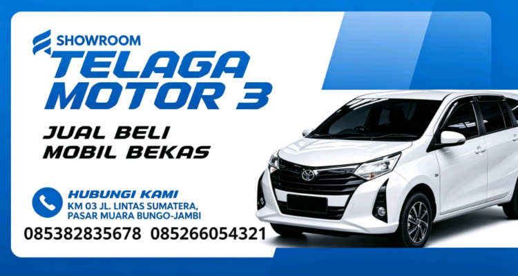 Showroom Telaga Motor 3: Destinasi Terpercaya untuk Jual Beli Mobil Bekas Berkualitas di Muara Bungo