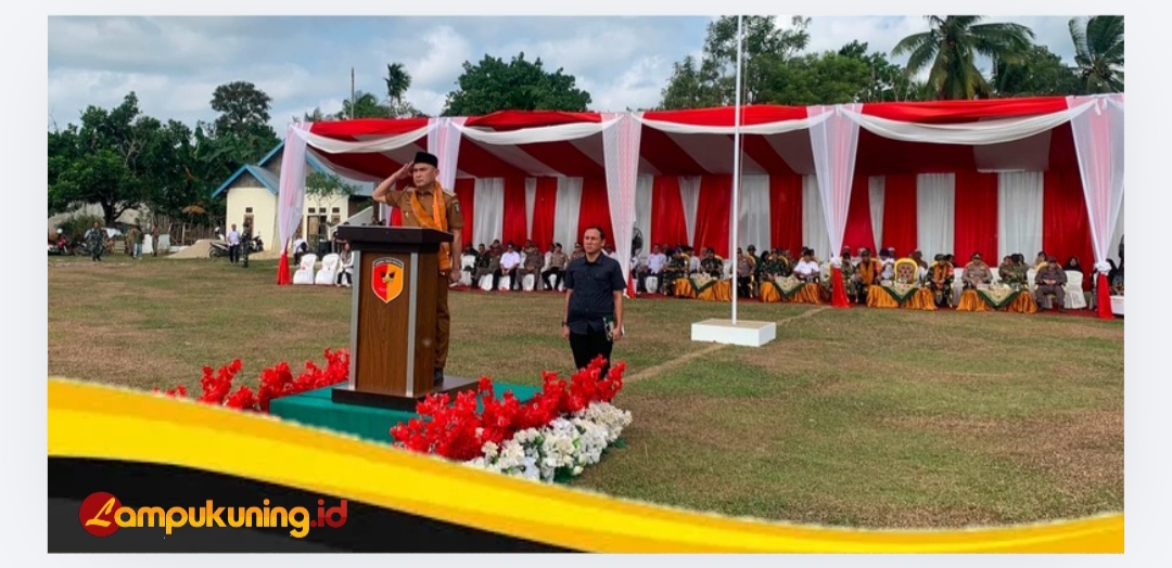 Bupati Bungo H. Dedy Putra Pimpin Upacara Pembukaan TMMD Ke-129 TA 2026 Kodim 0416/Bute