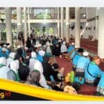 188 Jemaah Haji Kloter 25 Tiba di Bungo, Polres Lakukan Pengamanan Ketat