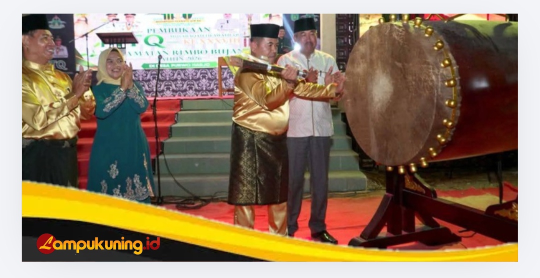 Sekda Tebo Resmi Buka MTQ Ke-XXXVIII Tingkat Kecamatan Rimbo Bujang