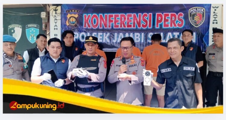 Komplotan Jambret di Kota Jambi Diringkus, Sudah Beraksi di 7 TKP