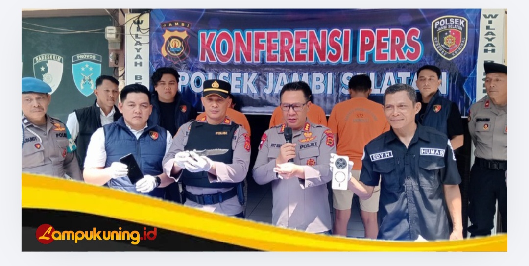 Komplotan Jambret di Kota Jambi Diringkus, Sudah Beraksi di 7 TKP
