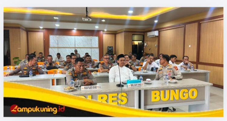 Wabup Bungo Tri Wahyu Hidayat dan Polres Bungo Siap Berantas Geng Motor