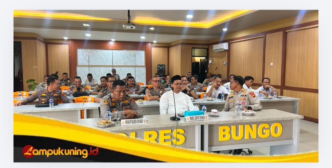 Wabup Bungo Tri Wahyu Hidayat dan Polres Bungo Siap Berantas Geng Motor
