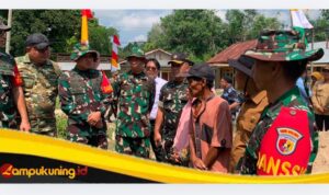 Haru Warnai TMMD Ke-129, Rumah Bapak Maskur Akhirnya Direhab Satgas TMMD Kodim 0416/Bungo Tebo