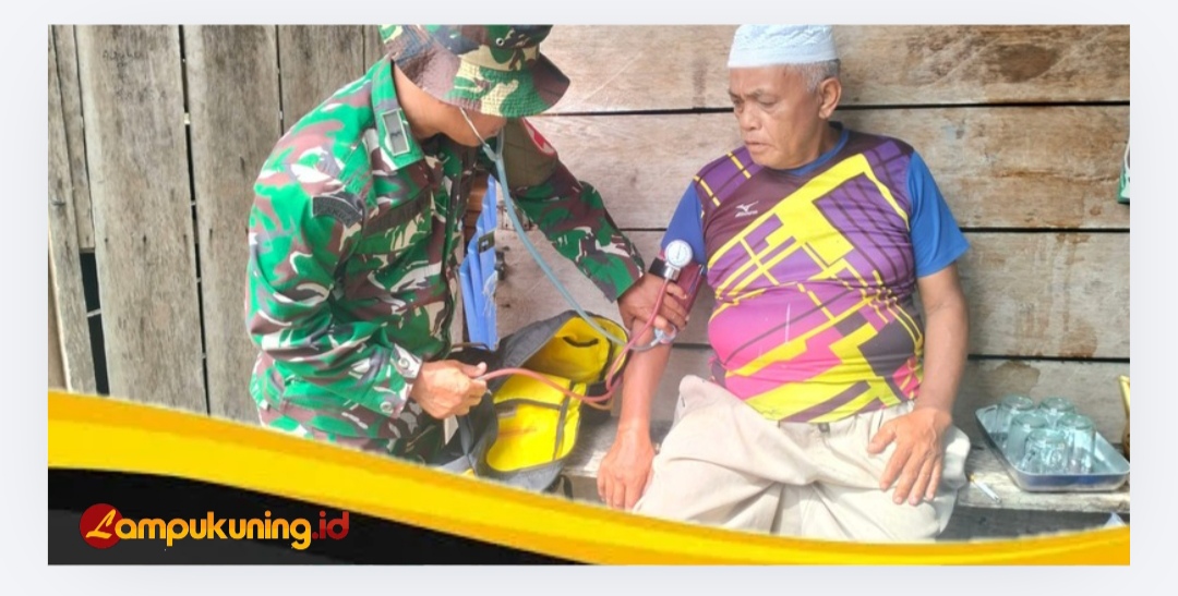 Tokoh Masyarakat Tanjung Agung, Yulius Bangga dan Haru Pelaksanaan TMMD Ke-129 di Desanya