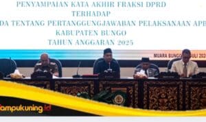 IMG_20260720_172034 Ketua DPRD Bungo Pimpin Rapur Penyampaian Kata Akhir Fraksi DPRD Terhadap Ranperda Tentang Pertanggungjawaban Pelaksanaan APBD Bungo TA 2025