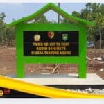 Tugu TMMD Ke-129 Kodim 0416 Bute, Simbol Kemanunggalan TNI dan Rakyat Selesai Dibangun