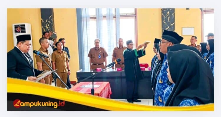 Wakil Bupati Bungo MelantiK 16 Kepala Sekolah TK, SD, SMP, Berikut Daftar Namanya