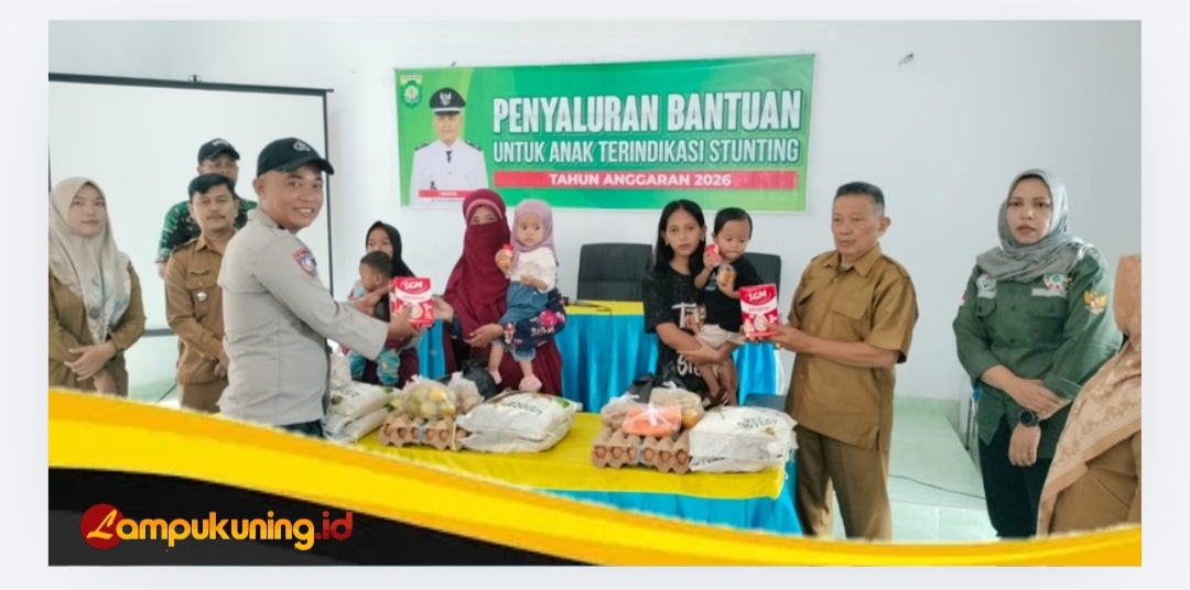 Lawan Stunting, Cegah Narkoba, Bhabinkamtibmas Turun Langsung Kawal Masa Depan Anak Bungo
