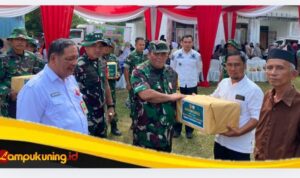 IMG_20260729_165045 Ketua Tim Wasev TMMD Ke-129 Kodim 0416/Bute Berikan Bantuan Sargal ke Datuk Rio Tanjung Agung
