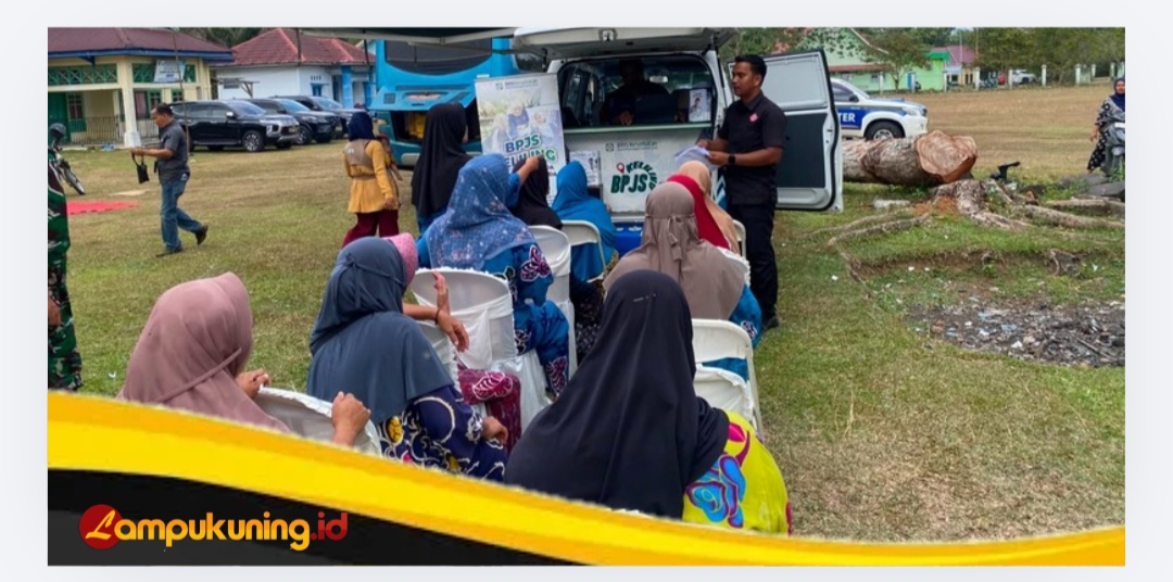 BPJS Kesehatan Keliling Mendapat Perhatian Tim, Wasev TMMD Ke-129 Kodim 0416/Bute